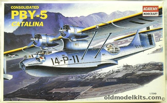 Academy 1/72 Consolidated PBY-5 Catalina, 2123 plastic model kit